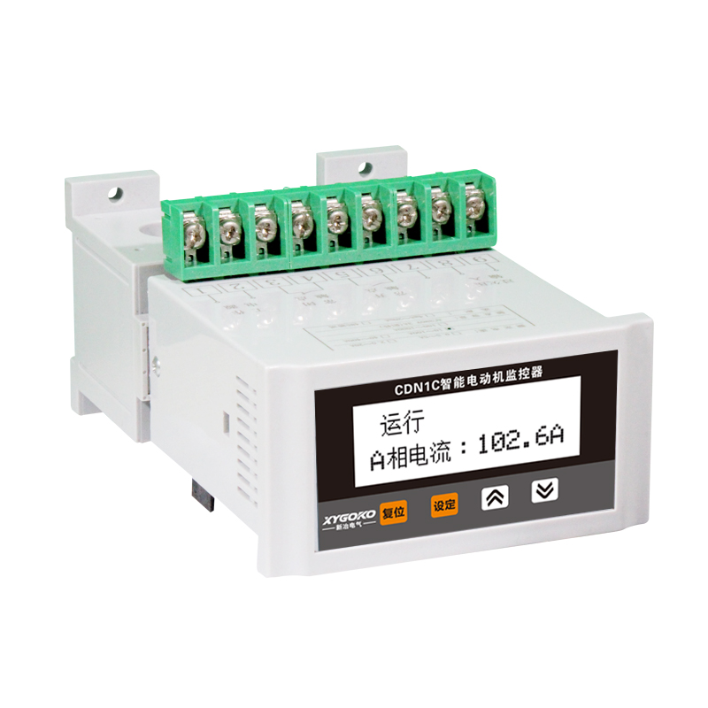 CDN1C-II四路電機(jī)保護(hù)監(jiān)控器（整體）中英文顯示
